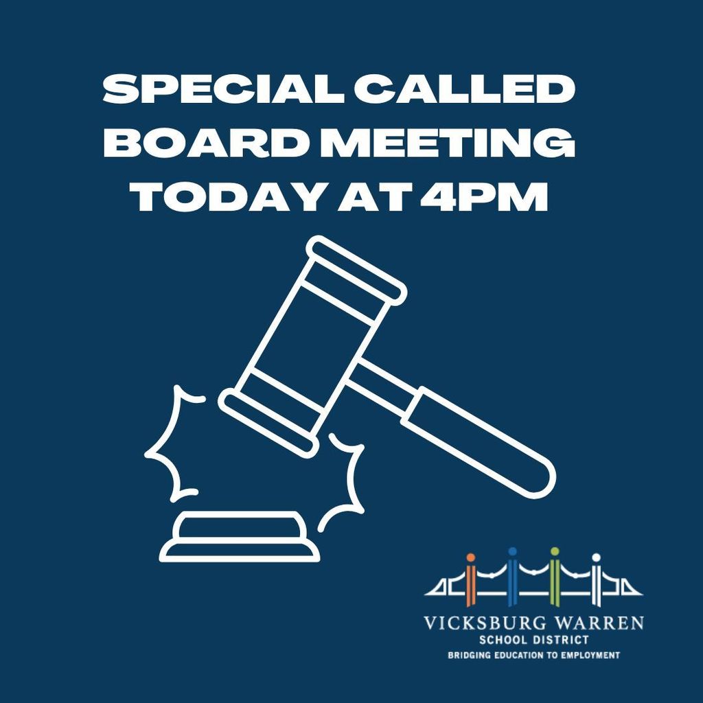 special  called board meeting today at 4PM 